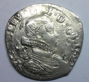 NAPOLI - FILIPPO IV Tarì 1622 AG (SPL) sig./periz.to - Afbeelding 1 van 2