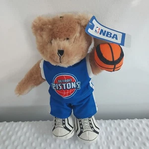 Detroit Pistons Plüsch NBA Store Basketball Neu mit Etikett Teddybär Stofftier 2014 - Bild 1 von 16