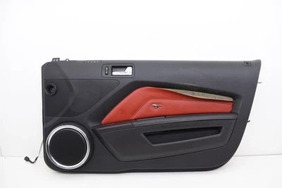 Painel de acabamento de porta direita conversível Ford Mustang GT 2011 vermelho OEM DANO KW56 - Imagem 1 de 4