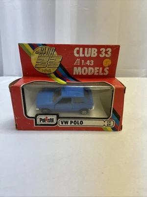 Volkswagen Polo Blue Polistil Open Box See Pics - Image 1 of 4