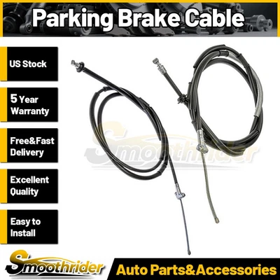 Cable de freno de estacionamiento trasero izquierdo derecho Dorman 2 piezas para Toyota Tacoma 2005-2013 Foto 1 de 4