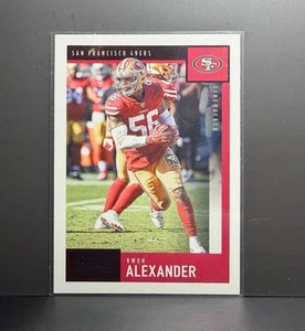 Puntuación Panini 2020 - Kwon Alexander #317 - SF 49ers - Imagen 1 de 2