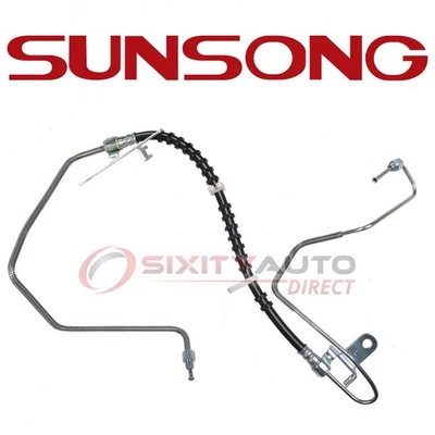 Sunsong Rear Left Brake Hydraulic Hose for 2004-2007 Chrysler Town & Country sn - Image 1 of 4