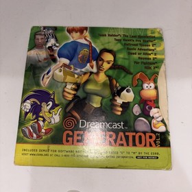 SEGA Dreamcast Generator Vol 2 Demo Disc Sonic Adventure Fur Fighters & More