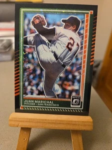 2025 Donruss Optic Black Prizm SP Juan Marichal Giants - Picture 1 of 2