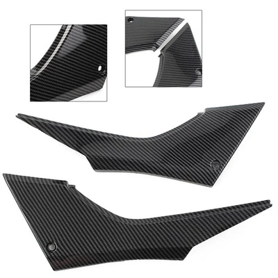 Carbon Fiber Side Seat Fairing Cowl Panel For Kawasaki Ninja 300 EX300 2013-2017 - Image 1 of 4