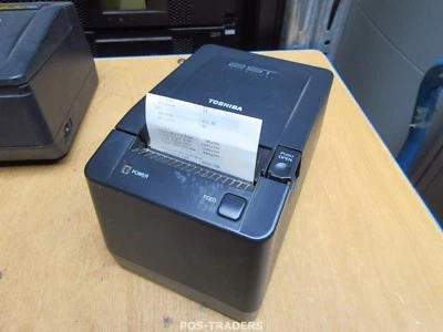 TOSHIBA TRST-A15-SC-QM-R USB SERIAL DOUBLE-SIDED TICKET PRINTER - LIGHT PRINTS - Bild 1 von 4