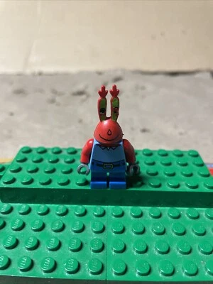 Lego Mr. Krabs Minifigure SpongeBob SquarePants bob005 Flawed - Image 1 of 4
