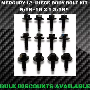 1964+ Mercury Caliente Front End Exterior Chassis Body Bolts 5/16-18 X 1 3/16" - Picture 1 of 3