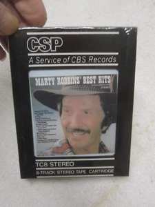 Vintage MARTY ROBBINS 'Best Hits' 8 Track Tape TC8 CBS Sealed - Bild 1 von 3