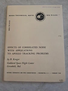 Original NASA Apollo Programm Ära technischer Bericht - Apollo Tracking Probleme - Bild 1 von 7