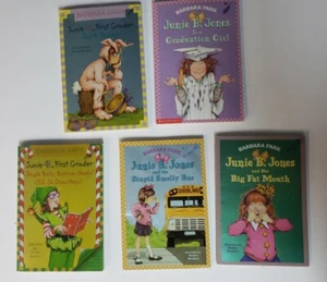 Junie B Jones Paperback Book Lot (5) - Picture 1 of 5
