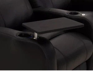 Theater Seat - Replacement Swivel Tray Table - Black includes grommet - Picture 1 of 5