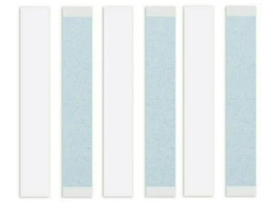 Walker Lace Front Support Blue Liner 1/2"x 3" Straight Strip Tape 1- Pack/36 Pcs - Picture 1 of 4