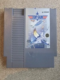 RARE TOP GUN TOP GUN THE SECOND MISSION Nintendo NES 8-BIT NES-EEC PAL-B N6