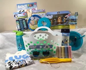 BLUEY EASTER/GIFT BASKET- SUNGLASSES, T-SHIRT, WATER BOTTLE, CHARACTER SET-MORE - Picture 1 of 1