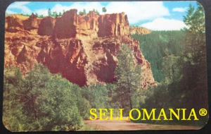 POSTAL EE. UU. COLORIDAS PAREDES DEL CAÑÓN DESIERTO ARENA ARIZONA CC05296 REINO UNIDO - Imagen 1 de 1