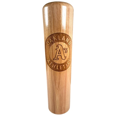 Dugout Mug Oakland Athletics 12oz Baseball Bat MLB Wooden Mug Cover