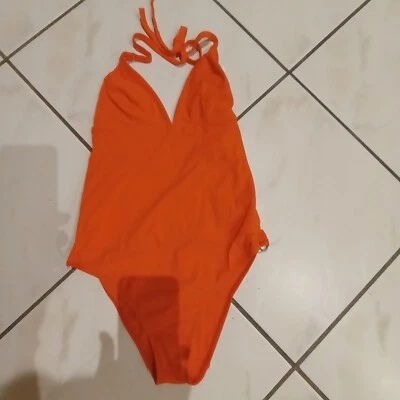 Badeanzug Größe S / 36 orange - Bild 1 von 2