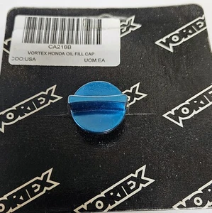 Blue Honda CBR 600RR 1000RR 929 954 Triumph Vortex Oil Filler Cap with O-ring - Picture 1 of 1