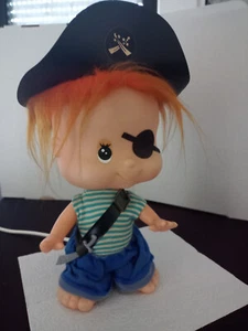 Piraten Figur - Puppe Nachttisch Lampe 80er Jahre - Vintage - Firma Massive - Bild 1 von 13