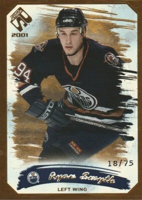 2000-01 Private Stock Gold #40 Ryan Smyth/75 - Image 1 of 2