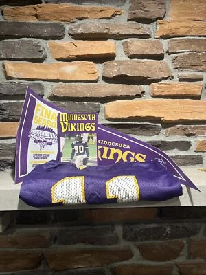 Lote Minnesota Vikings - Camiseta Culpepper Banner Carter - Imagem 1 de 4