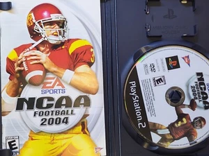 Playstation NCAA Football 2004 manual, Case & Game JJN1 - Picture 1 of 1