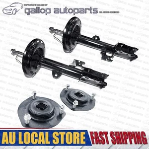 Front Shock Absorbers & Strut Mount Bearing Kit fits Toyota Kluger GSU40R 07-10 - Picture 1 of 8