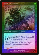 Rith's Attendant FOIL Invasion PLD Artifact Uncommon MAGIC MTG CARD ABUGames