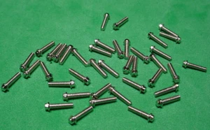 POCHER DUCATI 2mm x 8mm FLANGED HEX BOLTS X40, can also use on DeAgostini Suzuki - Picture 1 of 10
