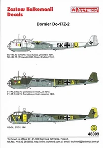 TM48009 Techmod 1:48 Dornier Do-17Z-2 - Bild 1 von 4