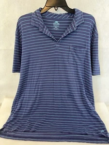 Peter Millar Contemporary Fit "Summer Wash" Polo - XL blau gestreift - Bild 1 von 6