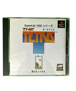 SuperLite 1500 The Tetris - PlayStation 1 PS1 - NTSC-J JAPAN Sammlung - Bild 1 von 3