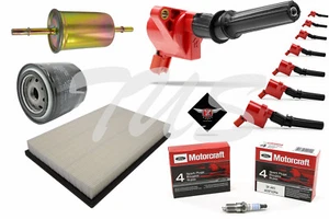 Kit de puesta a punto Lincoln Town Car 2011 V8 bobina de encendido de alto rendimiento DG508 - Imagen 1 de 12