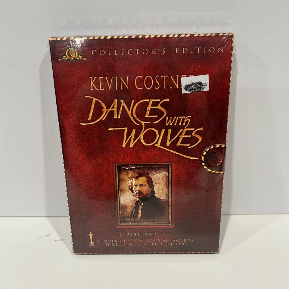 Dances with Wolves (DVD, 2003, Collectors Edition 236 Minutes) 2 Disc DVDs NEW - Image 1 of 1