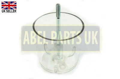 JCB PARTS - PLASTIC FUEL SEDIMENT BOWL (PART NO. 32/904709)