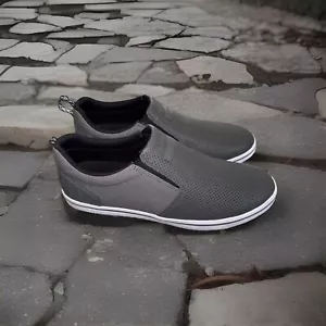 XTRATUF MEN'S SHARKBYTE AIRMESH SLIP ON DECK SHOES SNEAKERS Gray XSS-100 Size 11 - Picture 1 of 12