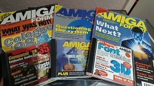 Job lot bundle of amiga format magazines