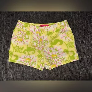 Lilly Pulitzer Women's Jubilee Floral Chino Shorts Size 4 - Picture 1 of 10