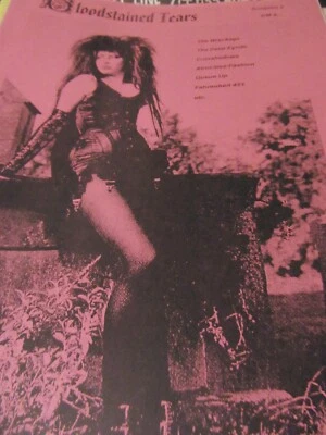 Bloodstained Tears Magazine, Virgin Prunes, Switchblade, Scream for Tina Gothic - Image 1 of 4