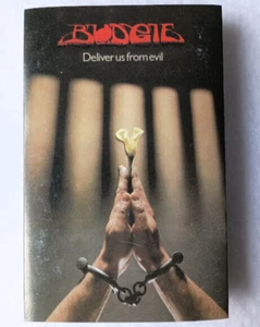 Budgie Cassette Deliver Us from Evil Hard Rock UK Prog Tested HTF Rare 80's - Picture 1 of 10