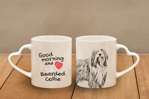 Bearded Collie - ein Becher "Good Morning and love, heart" Subli Dog, AT - Bild 1 von 1