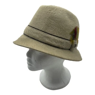 Vintage Men's The Stetson Playboy Sovereign Gray Hat Size 7 1/8 - Image 1 of 4