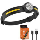 XPG3+COB LED Head Lamp 550lm 6 Modes Waterproof Torch Work Headlight for Camping