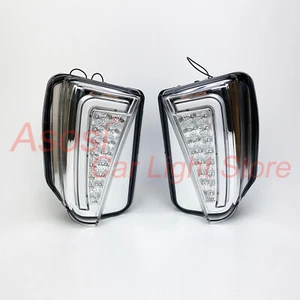 Daytime Running Lights For Toyota Prius Hybrid 2012-2015 W/Turn Signal Function - Picture 1 of 9