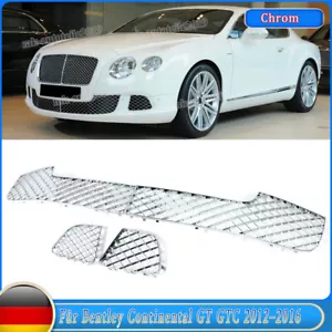 Lüftungsgitter Kühlergrill Für Bentley Continental GT GTC 12-16 Stoßstangengrill - Bild 1 von 13