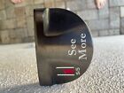 SeeMore Si5 Black Nickel CS Putter 35" RH + SeeMore Grip.  Includes A Head Cover