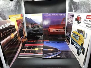 Eight Chevrolet And GMC Truck And Pick-up Truck Brochures 1980s And 1990s - Picture 1 of 17