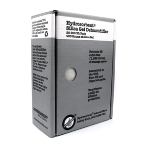 Silica Gel 900 Gram Hydrosorbent Desiccant Pack Dehumidifier Box 900g Made USA - Picture 1 of 2